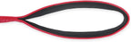 Short Dog Leash 18", Heavy Duty Nylon with Padded Handle